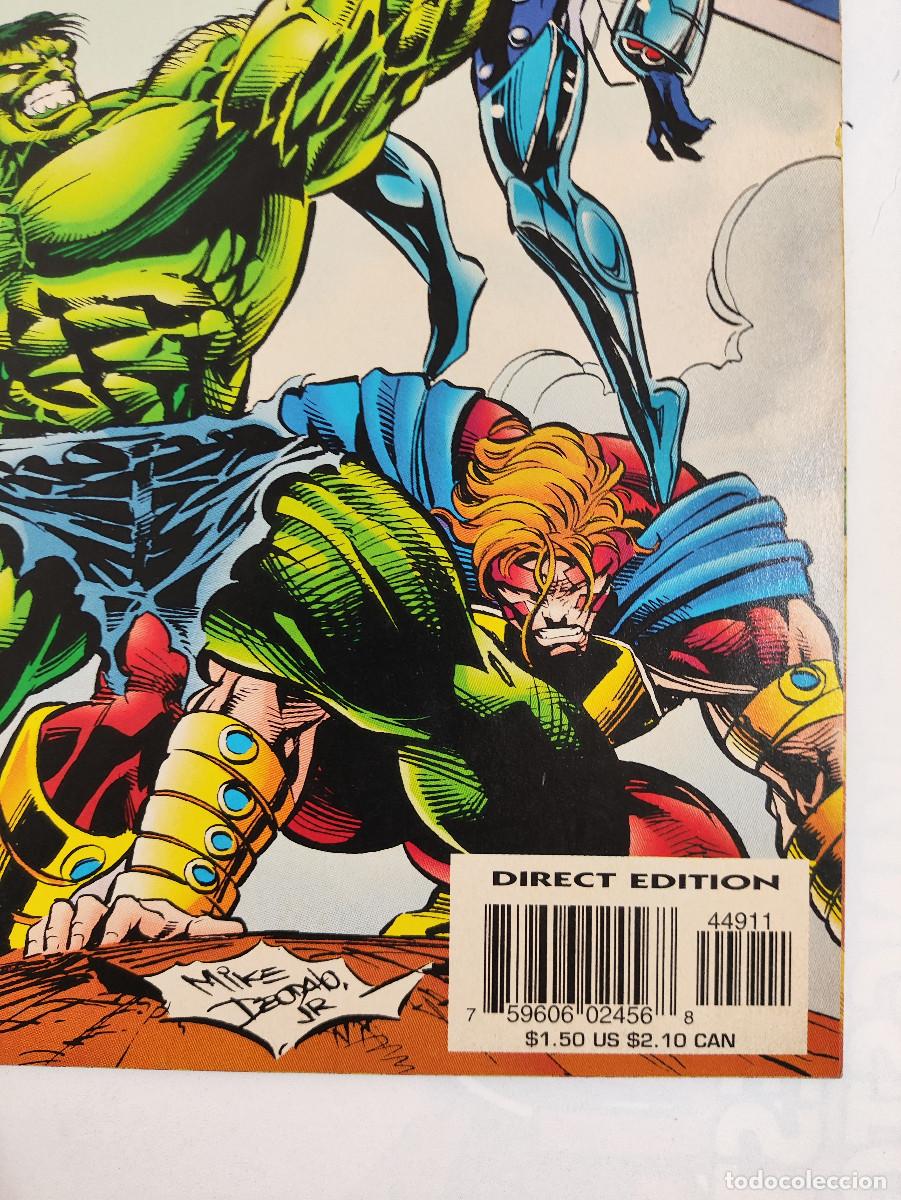 C&oacute;mics: The Incredible Hulk 449 - First Thunderbolts - Marvel Comics USA - Foto 5