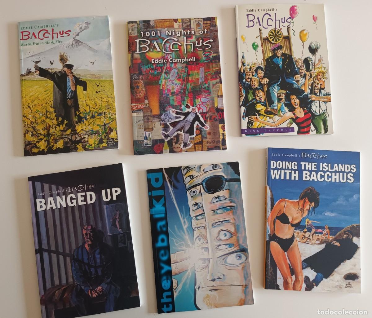 C&oacute;mics: Y tomos de Bacchus, de Eddie Campbell. Ocasi&oacute;n. En ingl&eacute;s