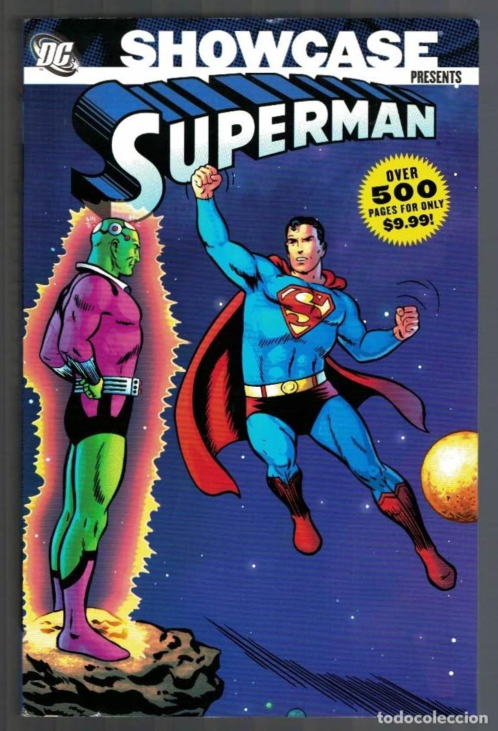 C&oacute;mics: SHOWCASE PRESENT... SUPERMAN #1 #2 y #3 NM lote de tres tomos DC COMICS 2005