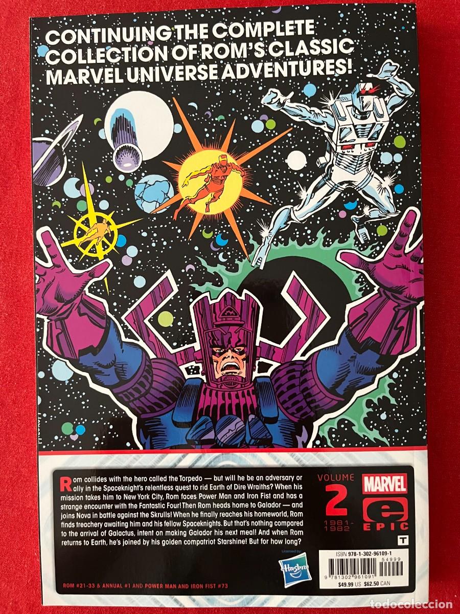 C&oacute;mics: ROM THE ORIGINAL MARVEL YEARS VOL. 2 MARVEL EPIC COLLECTION - Foto 2