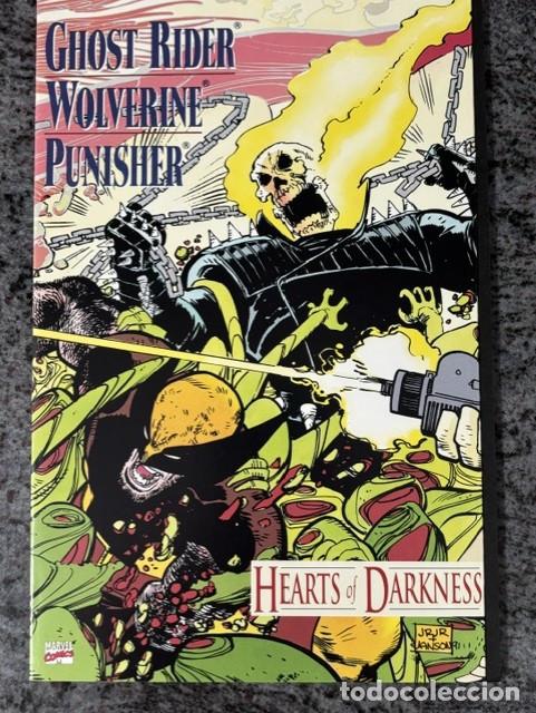 C&oacute;mics: GHOST RIDER - WOLVERINE - PUNISHER : HEART OF DARKNESS. ORIGINAL MARVEL, 1991. NUEVO