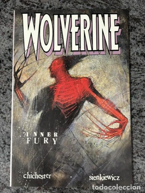 C&oacute;mics: WOLVERINE : INNER FURY - ORIGINAL MARVEL, FORMATO PRESTIGIO. 1992. NUEVO