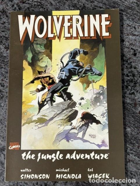 C&oacute;mics: WOLVERINE : THE JUNGLE ADVENTURE - ORIGINAL MARVEL, FORMATO PRESTIGIO. 1990. EXCELENTE ESTADO