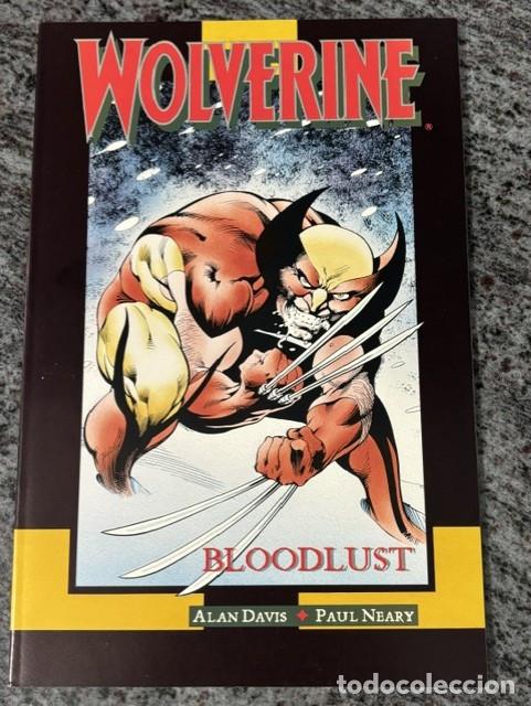 C&oacute;mics: WOLVERINE : BLOODLUST - ORIGINAL MARVEL, FORMATO PRESTIGIO. 1990. NUEVO