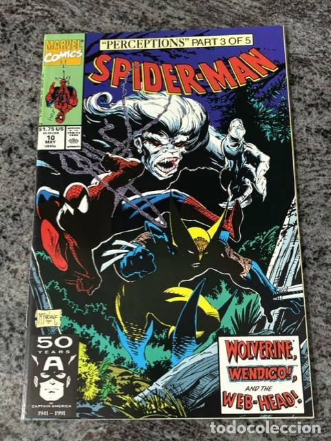 C&oacute;mics: SPIDER-MAN N&ordm; 10 (MAYO 1991) - TODD MCFARLANE - ORIGINAL MARVEL . NUEVO