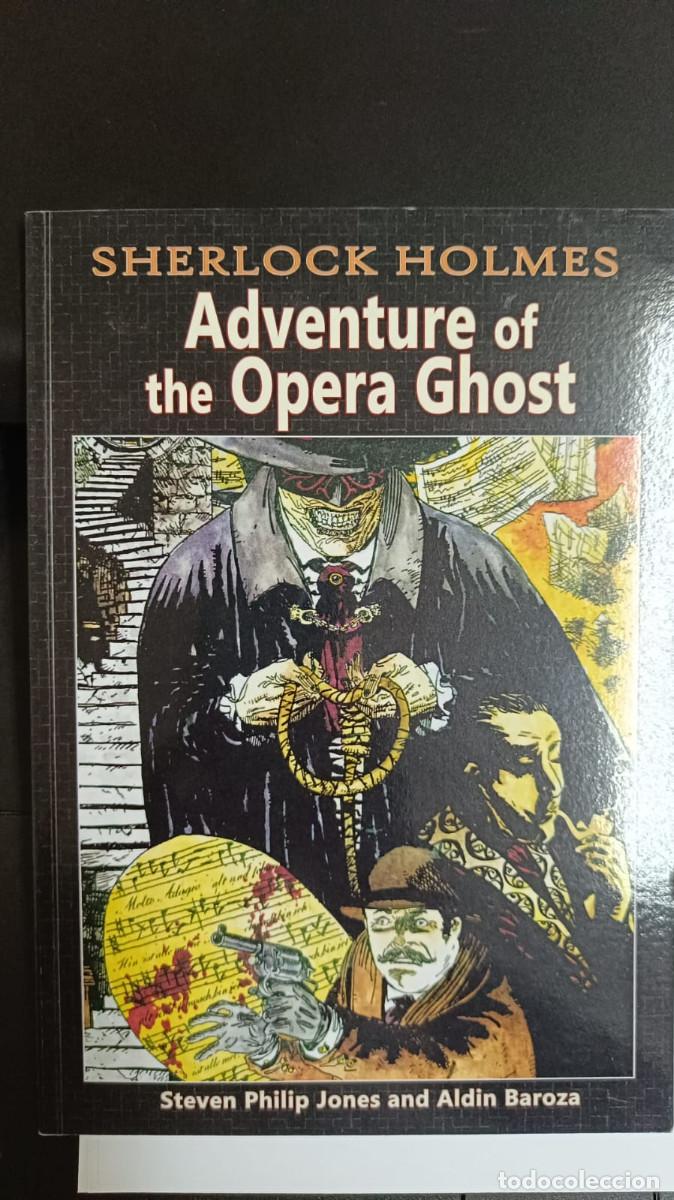 C&oacute;mics: SHERLOCK HOLMES: ADVENTURE OF THE OPERA GHOST &ndash; CALIBER COMICS &ndash; EDICI&Oacute;N EN INGL&Eacute;S