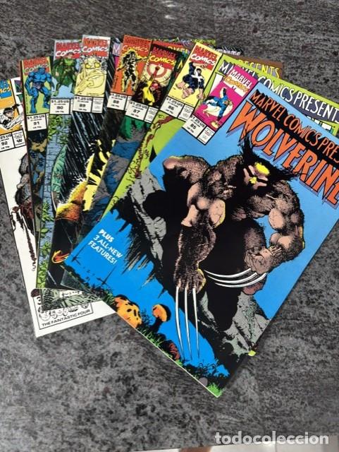 C&oacute;mics: MARVEL COMICS PRESENTS NUM 85 AL 92. WOLVERINE DE SAM KIETH SERIAL COMPLETO. NUEVOS.