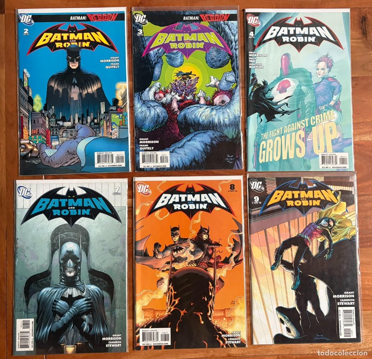 C&oacute;mics: BATMAN & ROBIN 19 comics entre el 2 y el 25 DC comics ingles USA - Foto 1