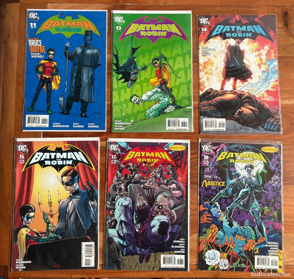 C&oacute;mics: BATMAN & ROBIN 19 comics entre el 2 y el 25 DC comics ingles USA - Foto 2