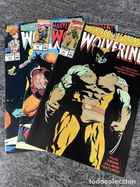 C&oacute;mics: MARVEL COMICS PRESENTS NUM 51 AL 53. SERIAL COMPLETO DE WOLVERINE . NUEVOS. - Foto 1