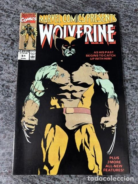 C&oacute;mics: MARVEL COMICS PRESENTS NUM 51 AL 53. SERIAL COMPLETO DE WOLVERINE . NUEVOS. - Foto 2