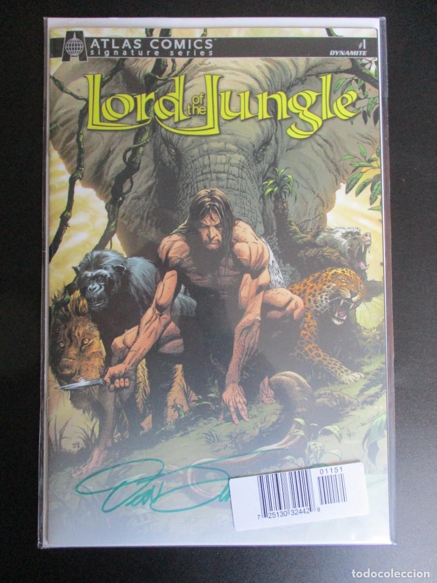 C&oacute;mics: LORD OF THE JUNGLE #1 ATLAS COMICS - SERIE LIMITADA-FIRMA DAN JURGENS