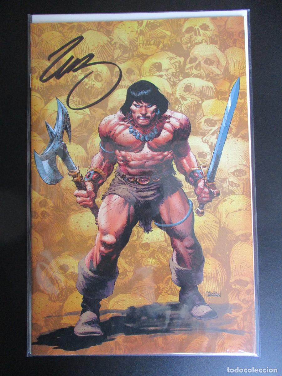 C&oacute;mics: CONAN:THE BARBARIAN # 1 - Titan Comics 2023 - FIRMADO : Jim Zub