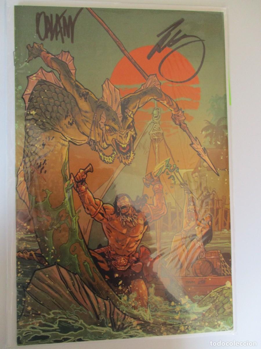 C&oacute;mics: CONAN : THE BARBARIAN # 22 -Titan Comics 2023 -FIRMADO: Jim Zub