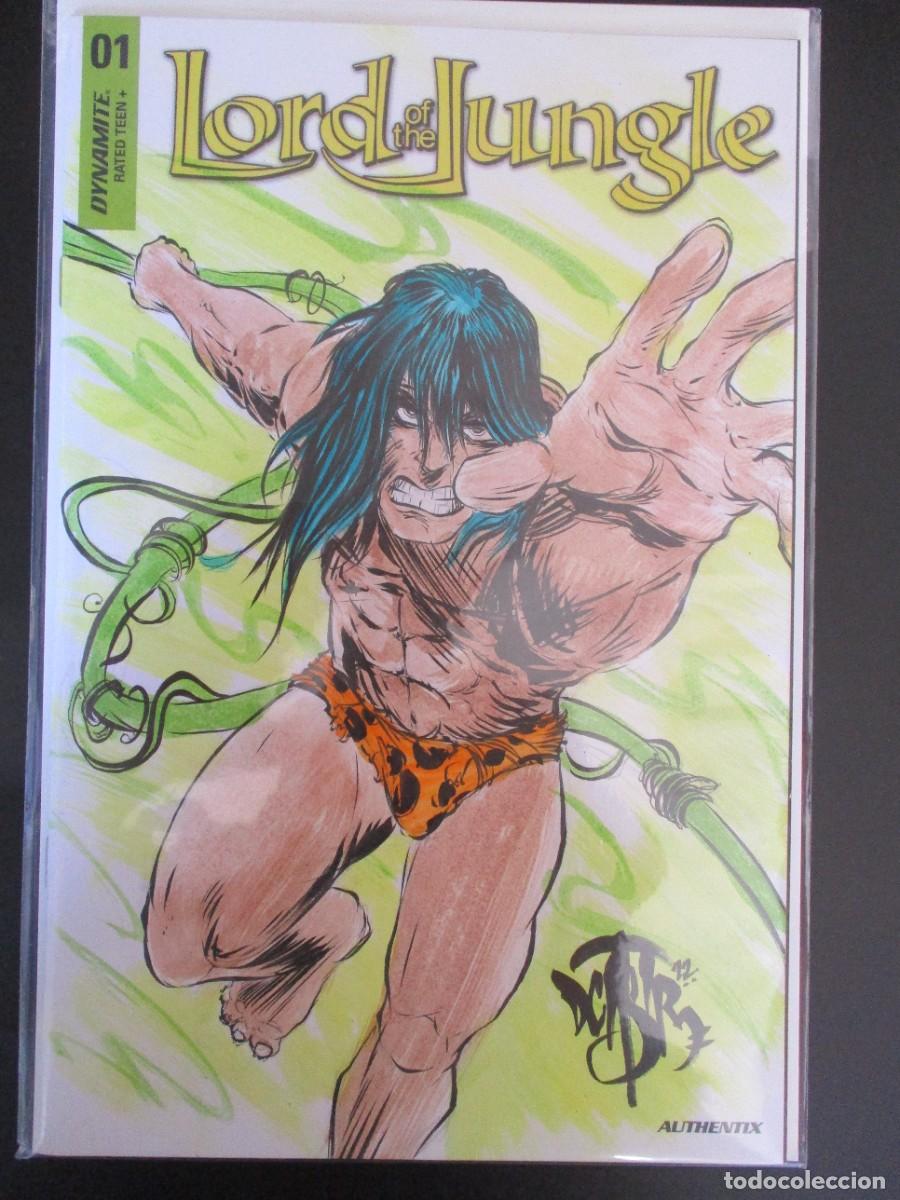 C&oacute;mics: LORD OF THE JUNGLE # 1 - DYNAMITE 2022 -Contains Original art cover : DAVE CASTR