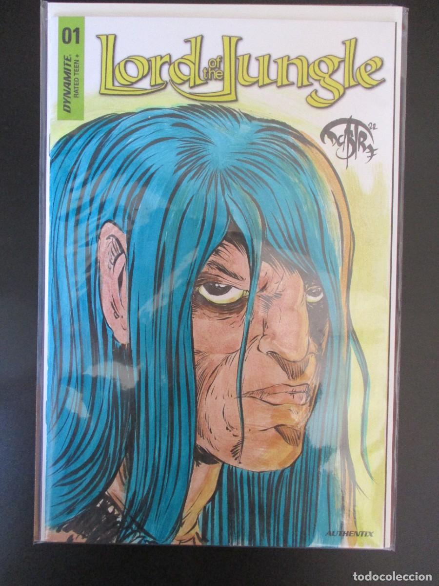 C&oacute;mics: LORD OF THE JUNGLE # 1 - DYNAMITE 2022 -Contains Original art cover : DAVE CASTR