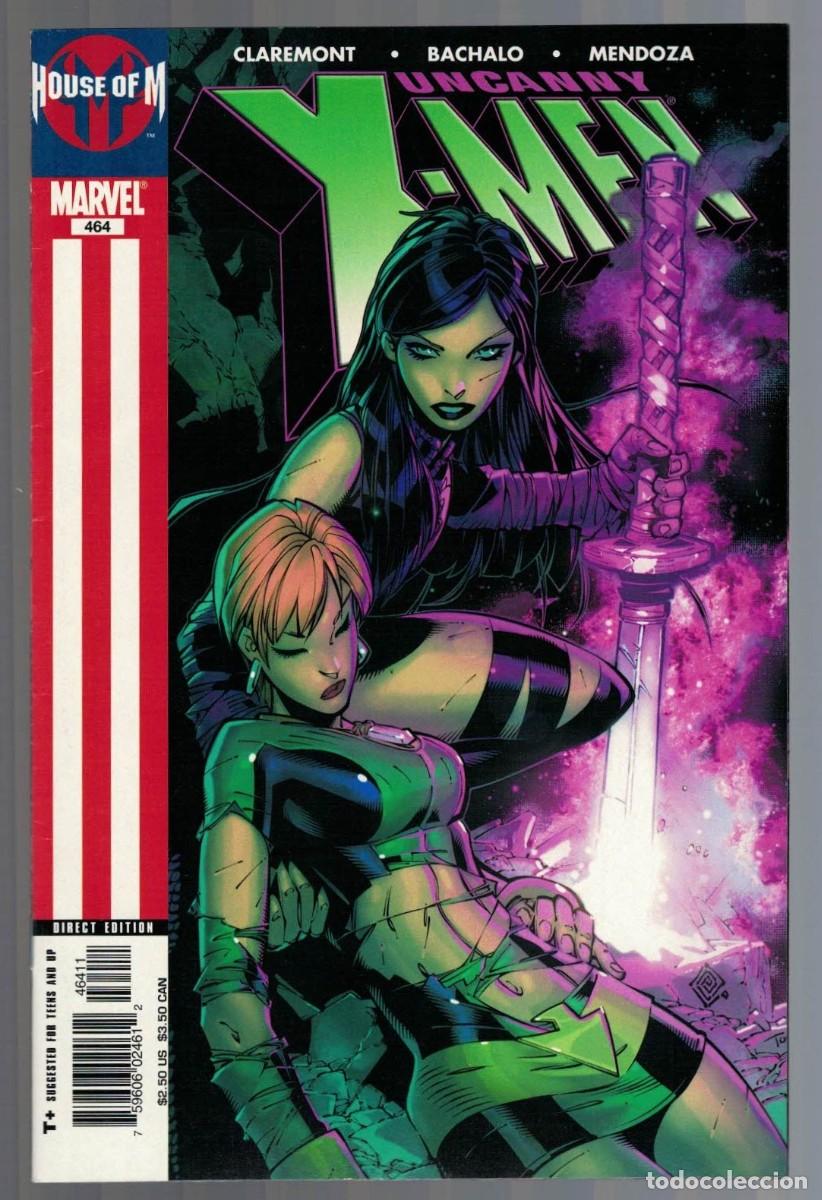 C&oacute;mics: UNCANNY X MEN #464, 465, 469 y 470, lote de 4 MARVEL COMICS 2005