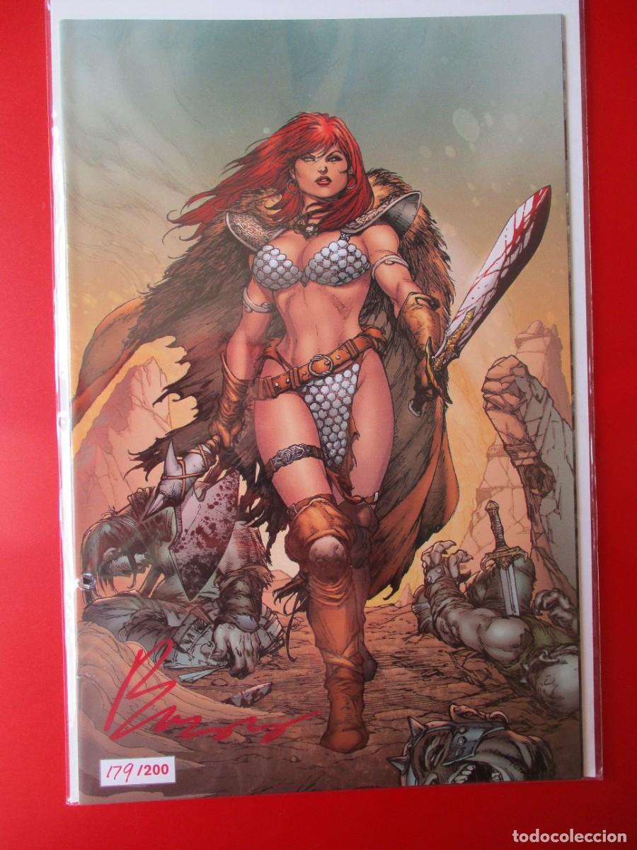 C&oacute;mics: RED SONJA # 1 (2023)BUZZ EXCLUSIVE VARIANT VIRGIN EDITION LIMITED 200 / Number 179
