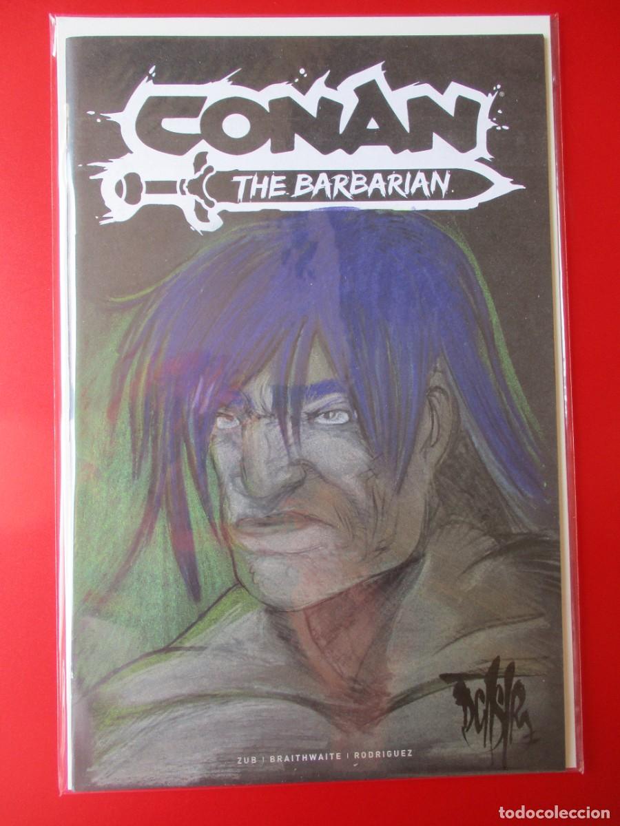 C&oacute;mics: CONAN: THE BARBARIAN # 5 ( 2023) Original art cover Dave Castr