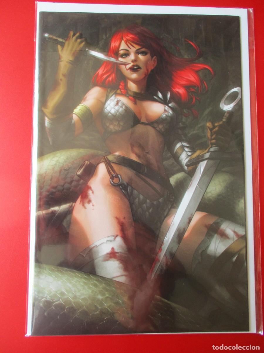C&oacute;mics: SAVAGE RED SONJA # 1 (2023) Ejikure PUREEart Variant .Limitada a 400 - n&ordm; 143