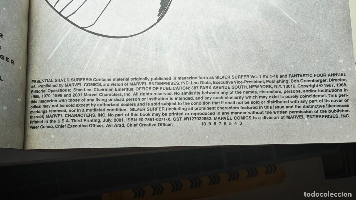 C&oacute;mics: Essential Silver Surfer Vol. 1 - Marvel Comics - Ingl&eacute;s - Stan Lee y John Buscema - Foto 3