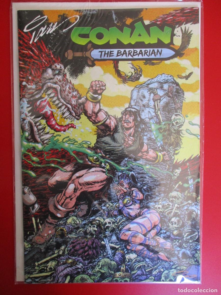 C&oacute;mics: CONAN : THE BARBARIAN # 1 - Titan Comics ( 2023 ) - FIRMADO: IAN NICHOLS