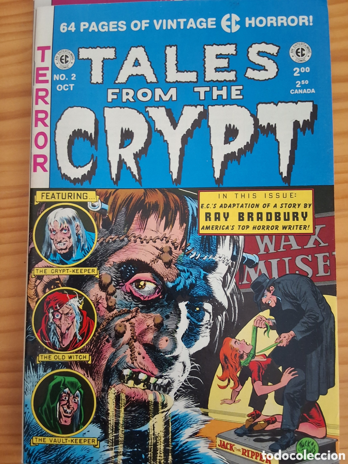 C&oacute;mics: Tales crypt terror comic americano numero 2 a&ntilde;o 1991/10 reimpresi&oacute;n