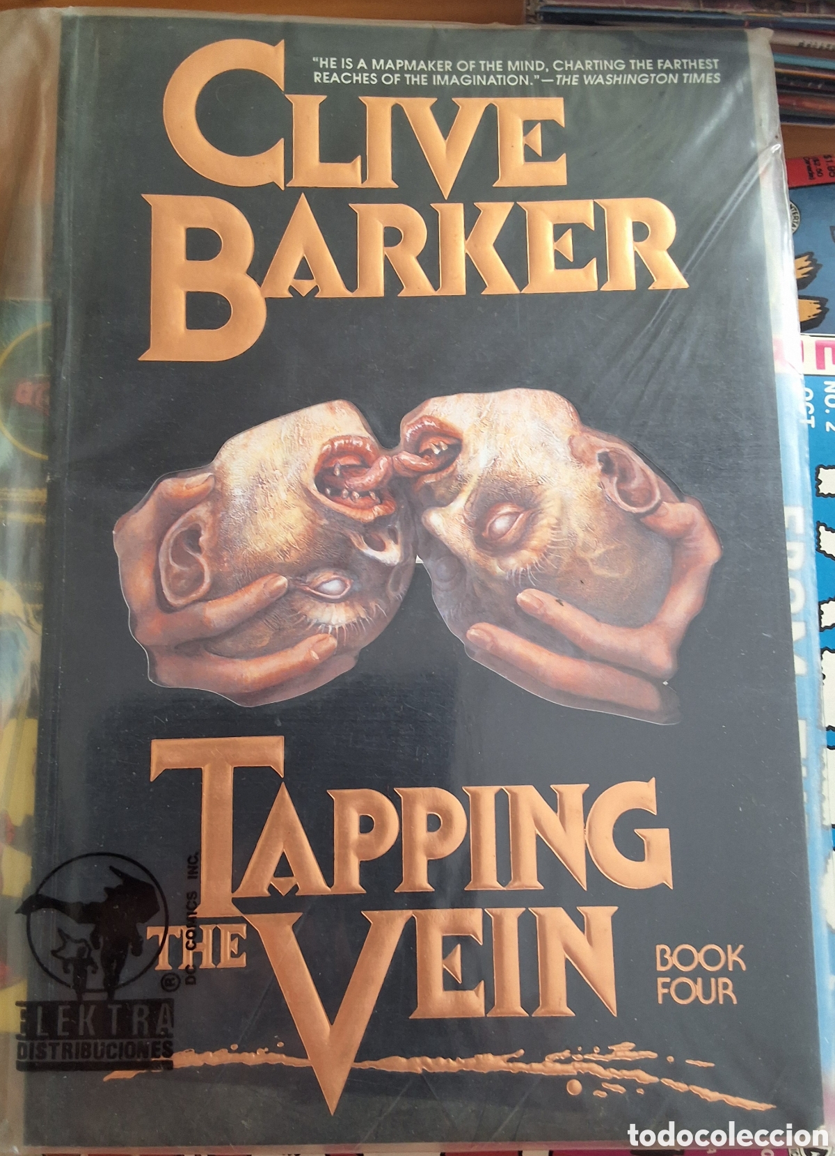 C&oacute;mics: Clive barker tapping the vein comic americano numero 4 a&ntilde;o 1990
