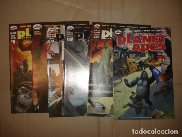 C&oacute;mics: Revolution of the planet of the apes, 2005, completa, 6 n&uacute;meros, Mr. Comics, muy buen estado.Caja DA
