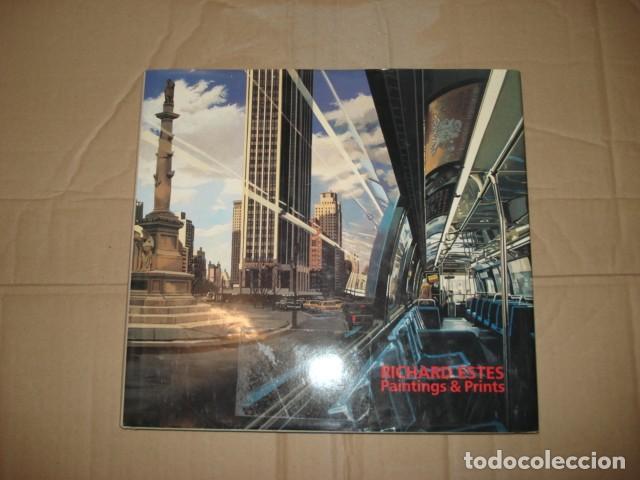 C&oacute;mics: Richard Estes, paintings & Prints, 1993, Chameleon Book, muy buen estado. Caja DA