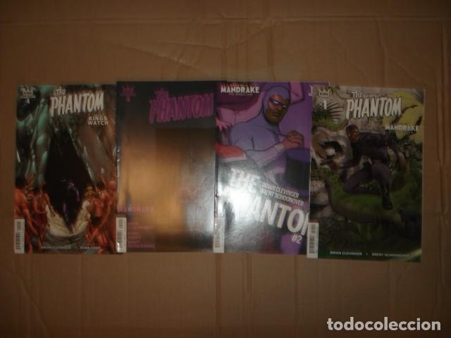 C&oacute;mics: The Phantom, 2015, completa, 4 n&uacute;meros, King Dynamite, muy buen estado. Caja DA
