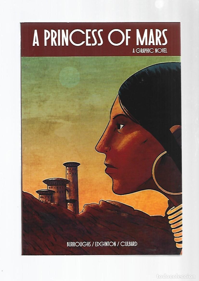 C&oacute;mics: A princess of Mars, a graphic novel, 2012, Sterling,muy buen estado. Caja DA