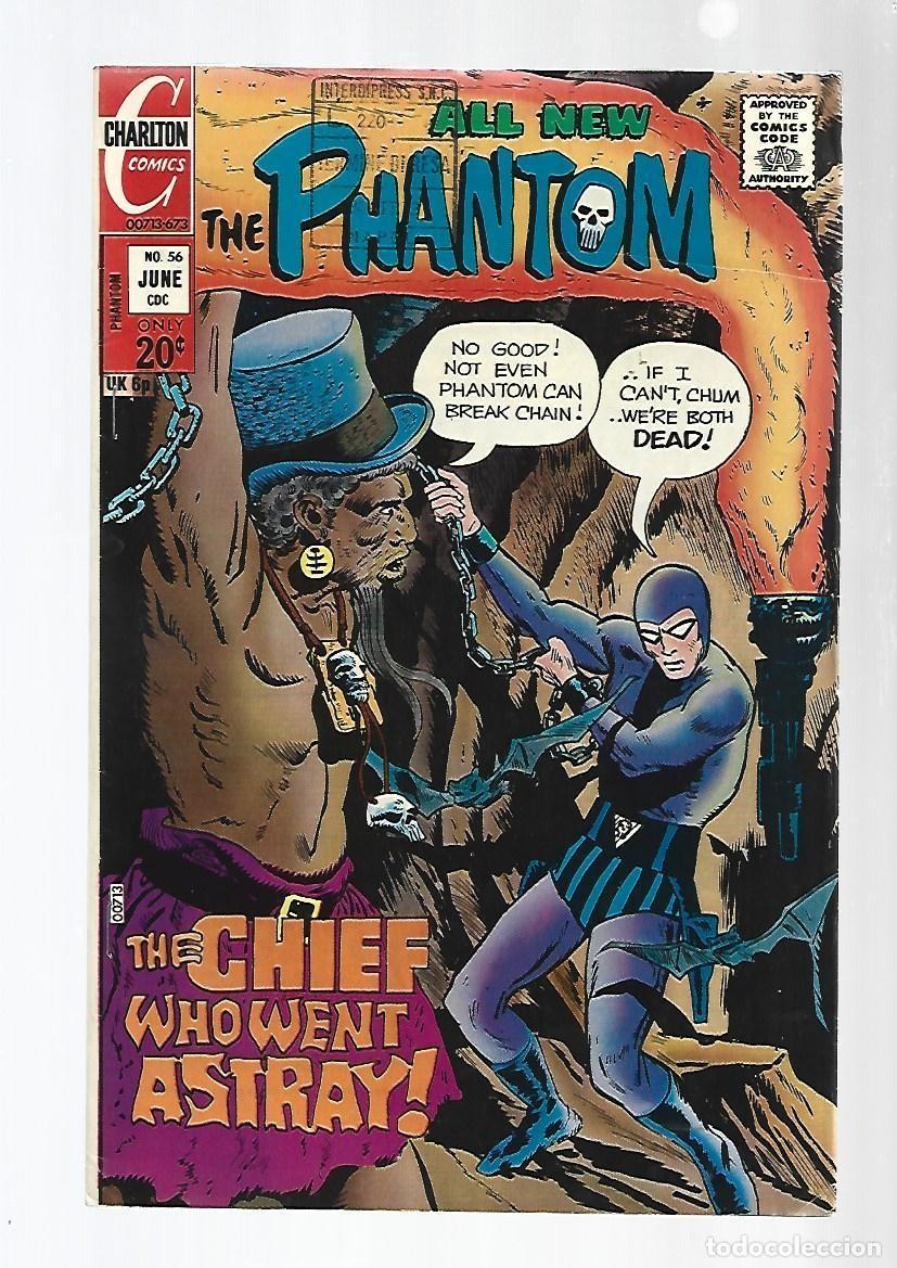 C&oacute;mics: The Phantom, 56, 1973, Charlton, muy buen estado. Caja DA