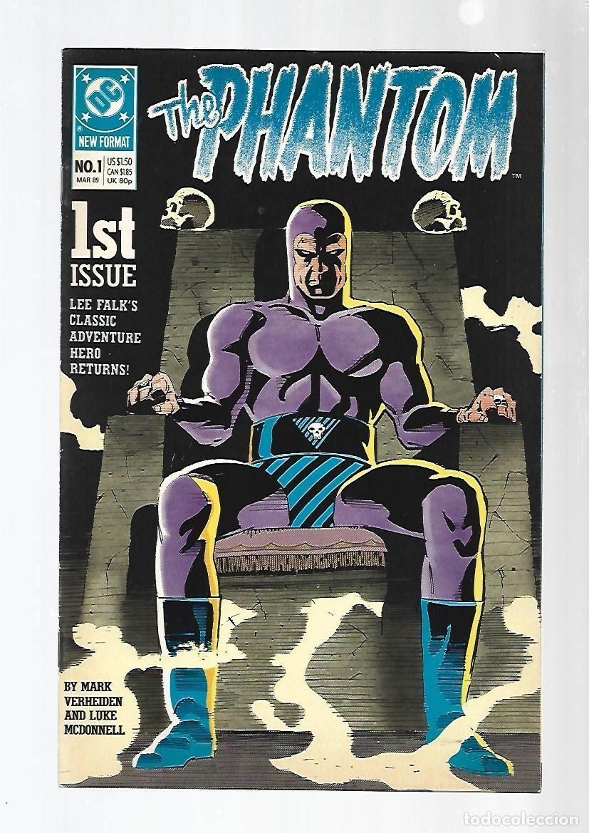 C&oacute;mics: The Phantom, 1, 1989, DC, muy buen estado. Caja DA