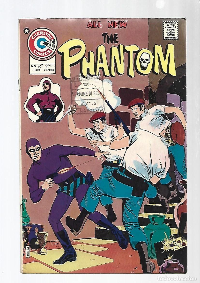 C&oacute;mics: The Phantom, 65, 1975, Charlton, muy buen estado. Caja DA