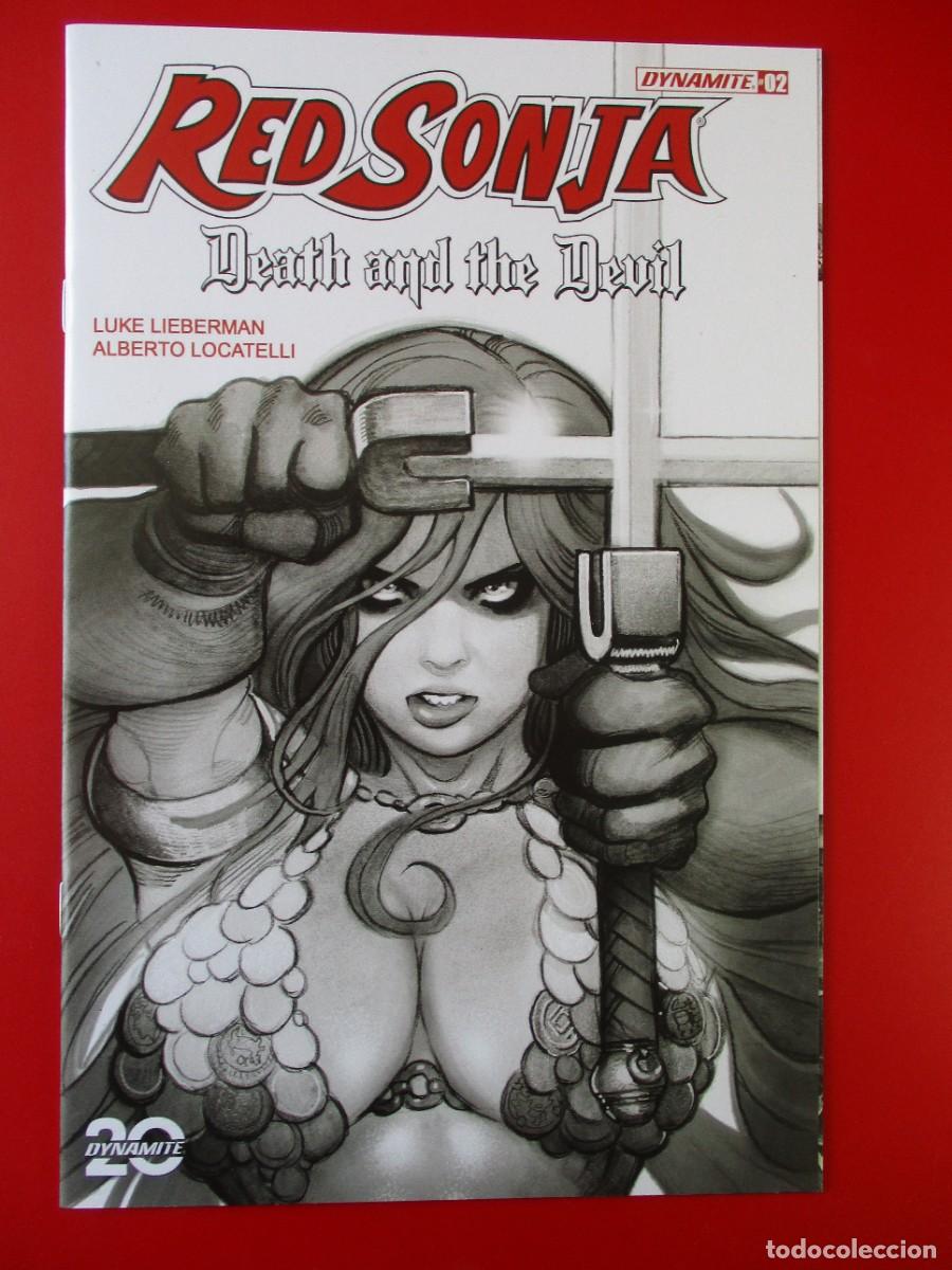 C&oacute;mics: RED SONJA Death and the Devil #2 Near Mint Moritat Variant Dynamite Comics