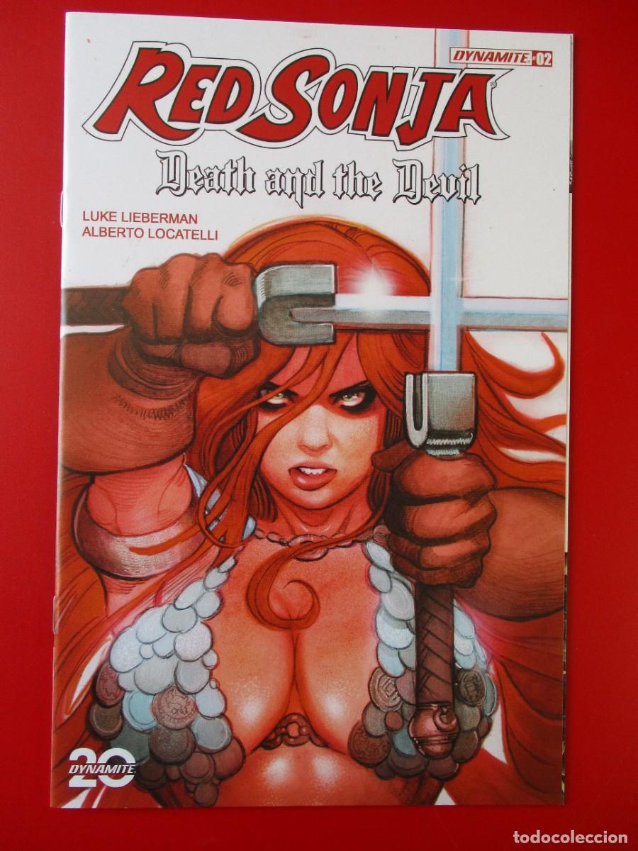 C&oacute;mics: RED SONJA Death and the Devil #2 Near Mint Moritat Variant Dynamite Comics