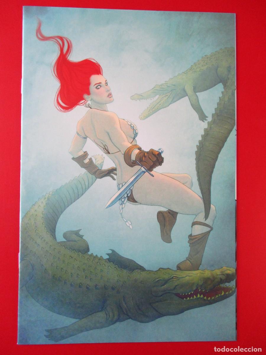 C&oacute;mics: RED SONJA V-10 # 7 - Cover R. Incentive Jenny Frison Virgin Cover