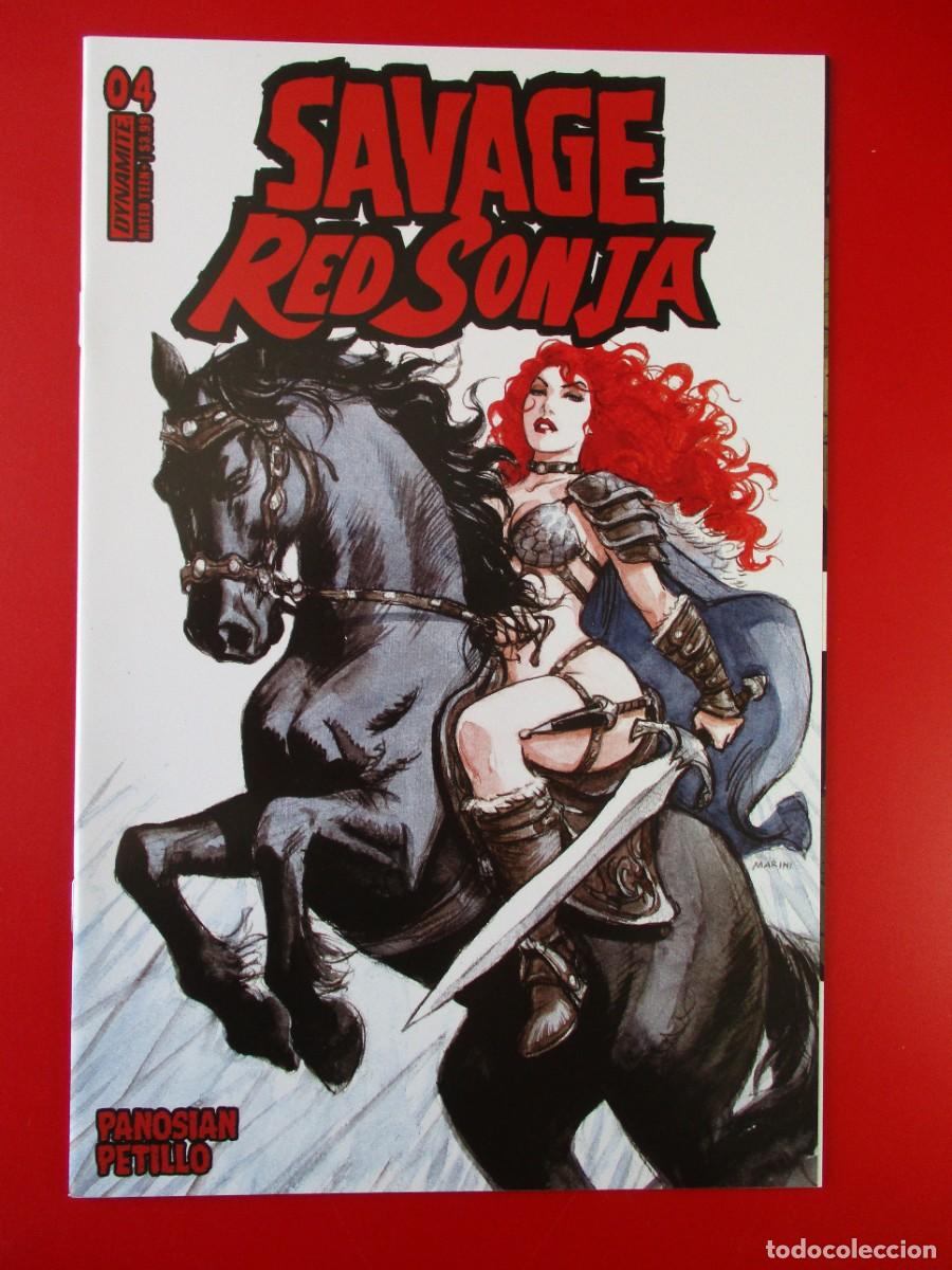 C&oacute;mics: SAVAGE RED SONJA # 4 - DYNAMITE