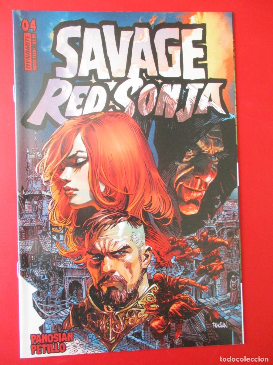 C&oacute;mics: SAVAGE RED SONJA # 4 - DYNAMITE