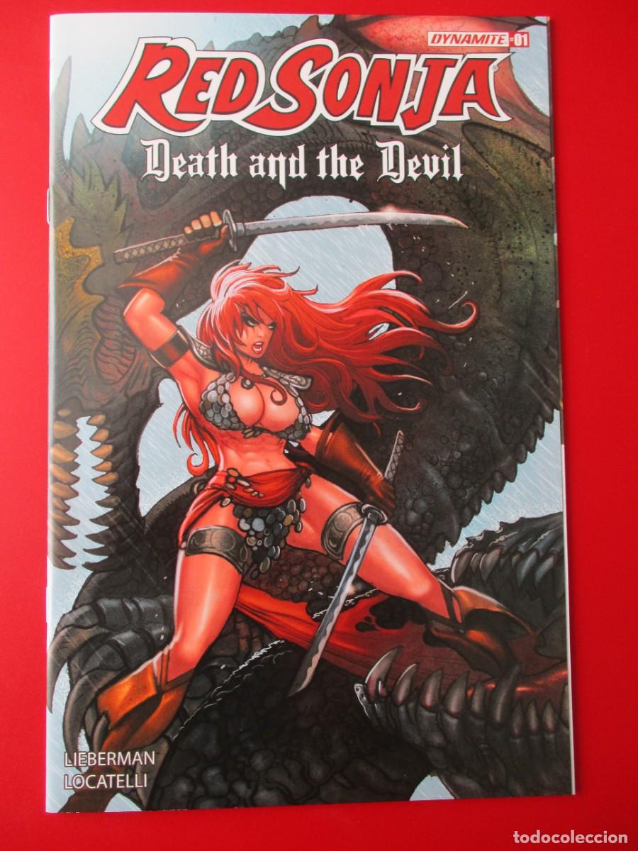 C&oacute;mics: RED SONJA -DEATH AND THE DEVIL # 1 -DYNAMITE