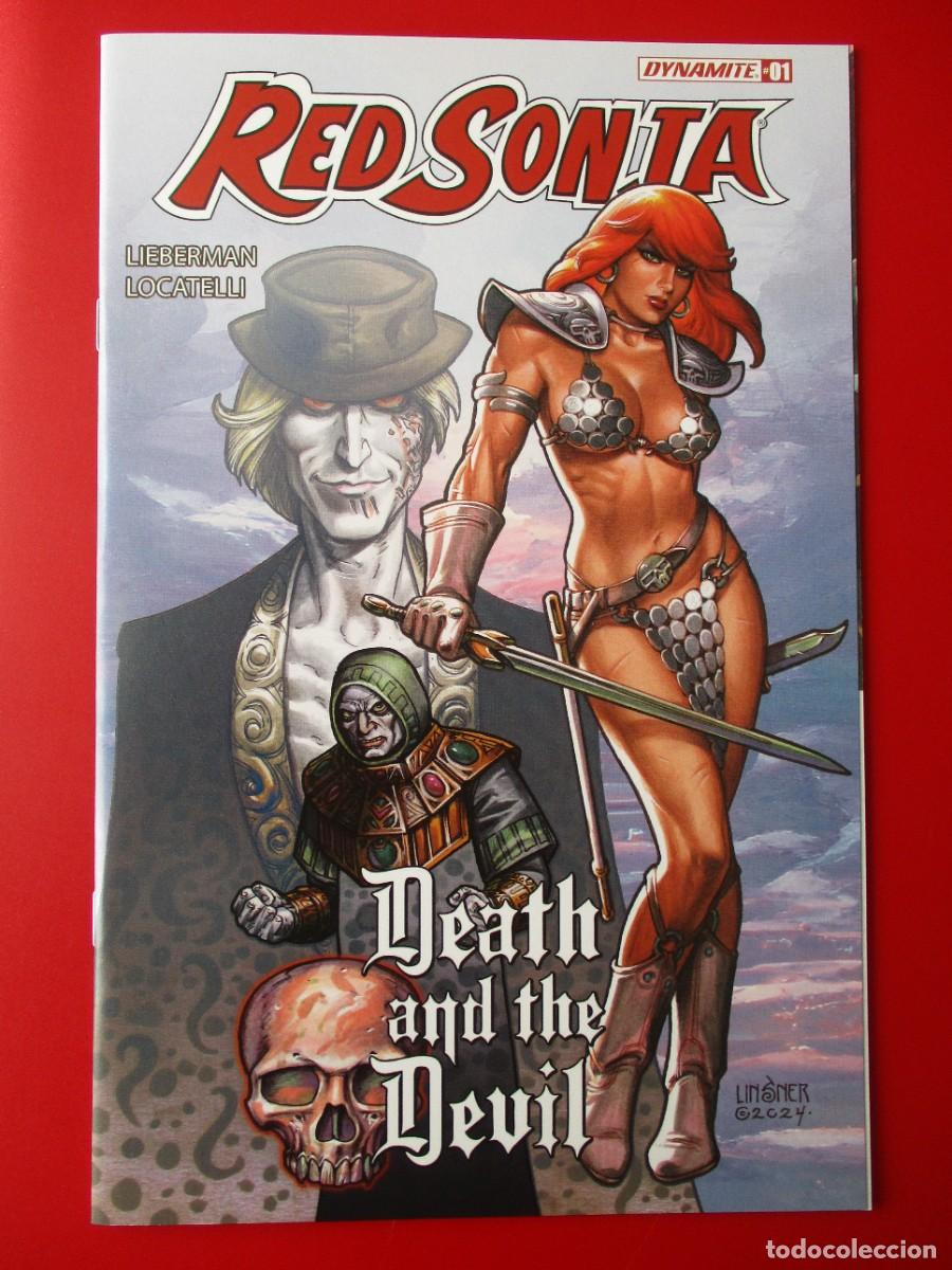 C&oacute;mics: RED SONJA -DEATH AND THE DEVIL # 1 -DYNAMITE