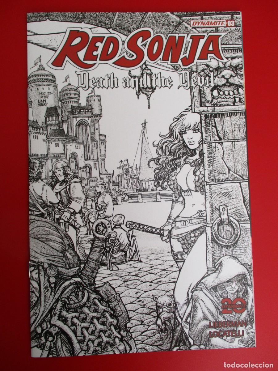 C&oacute;mics: RED SONJA -DEATH AND THE DEVIL #3 - DYNAMITE