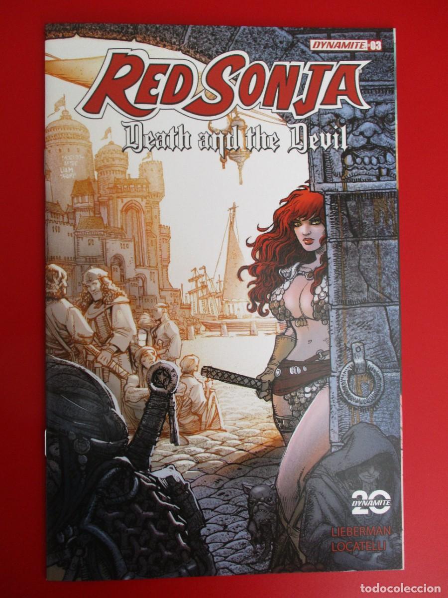 C&oacute;mics: RED SONJA -DEATH AND THE DEVIL #3 - DYNAMITE
