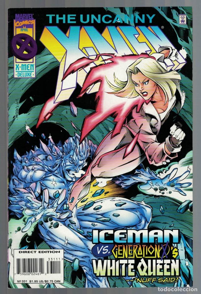 C&oacute;mics: UNCANNY X MEN #331, 332, 333, 340, 341, 348, 351, 352 (VF/NM) lote de 8 MARVEL COMICS 1996