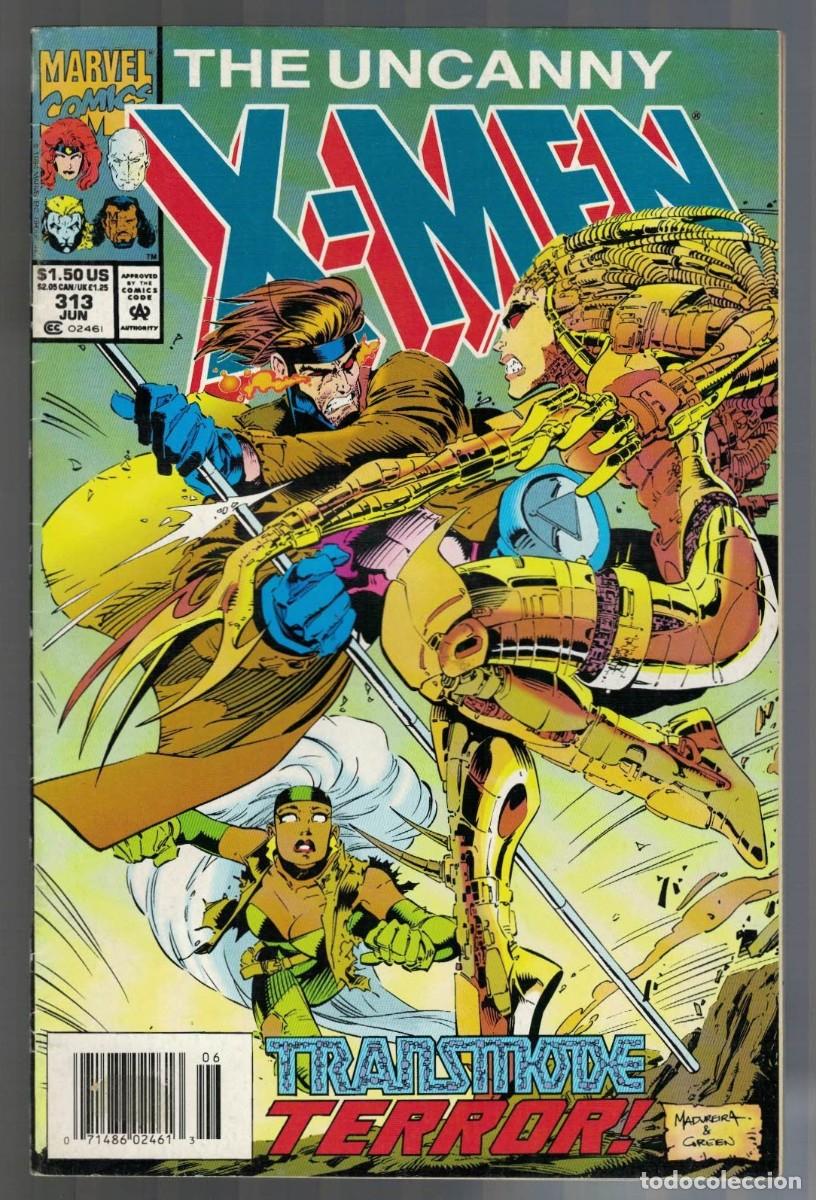C&oacute;mics: UNCANNY X MEN #313, 324, 326, 373, 374 (FN/VF) lote de 5 MARVEL COMICS 1994-99