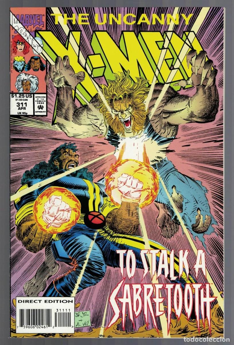 C&oacute;mics: UNCANNY X MEN #311, 312, 314, 315, 317, 319, 323, 327, 328 (VF/NM) lote de 9 MARVEL COMICS 1994-96