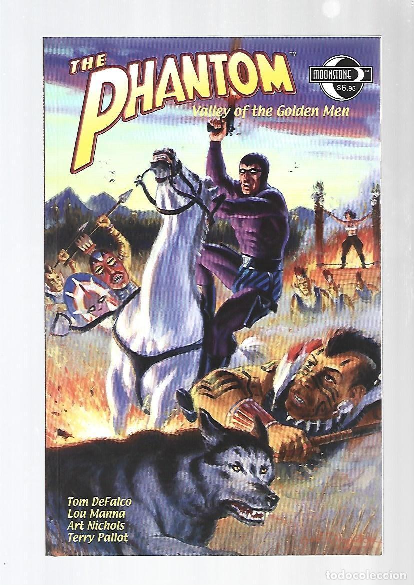 C&oacute;mics: The Phantom: Valley of the Golden Men, 2004, Moonstone, muy buen estado. Caja DA