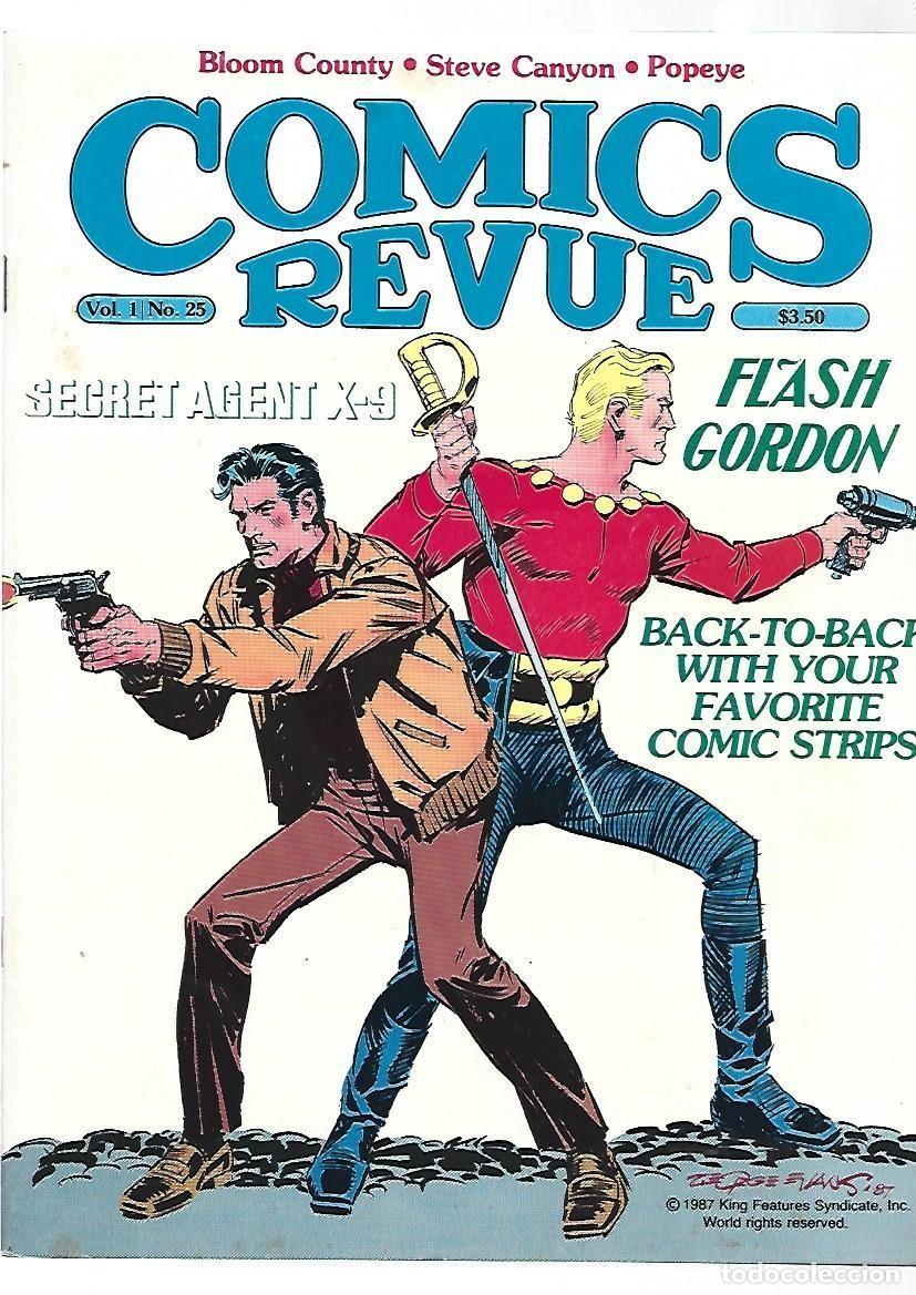 C&oacute;mics: Comics Revue, 25, 1988, Manuscript Press, buen estado. Caja DA