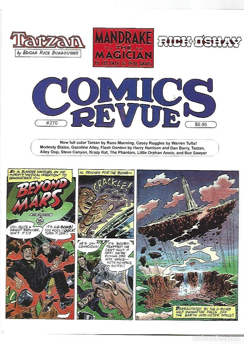 C&oacute;mics: Comics Revue, 270, 2008, Manuscript Press, muy buen estado. Caja DA
